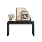 60" Farmhouse Console Table with Double Layer Design
