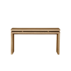 60" Farmhouse Console Table with Double Layer Design