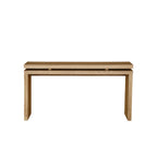 60" Farmhouse Console Table with Double Layer Design