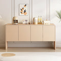 60" Minimalist Style Modern Sideboard with 4 Doors