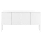 60" Minimalist Style Modern Sideboard with 4 Doors