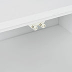 60” Modern Carved 4-Door Sideboard