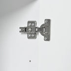 60” Modern Carved 4-Door Sideboard