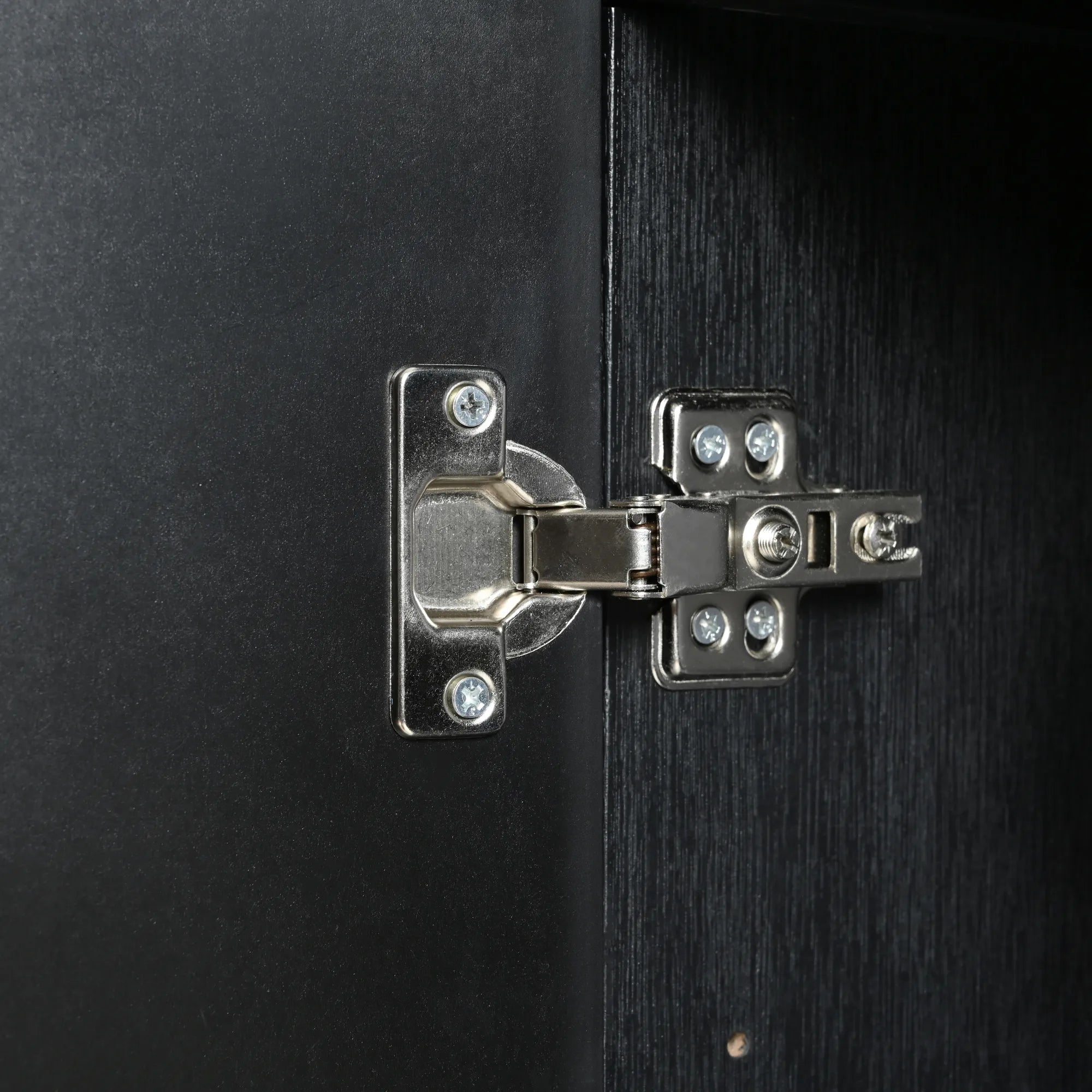 60” Modern Carved 4-Door Sideboard