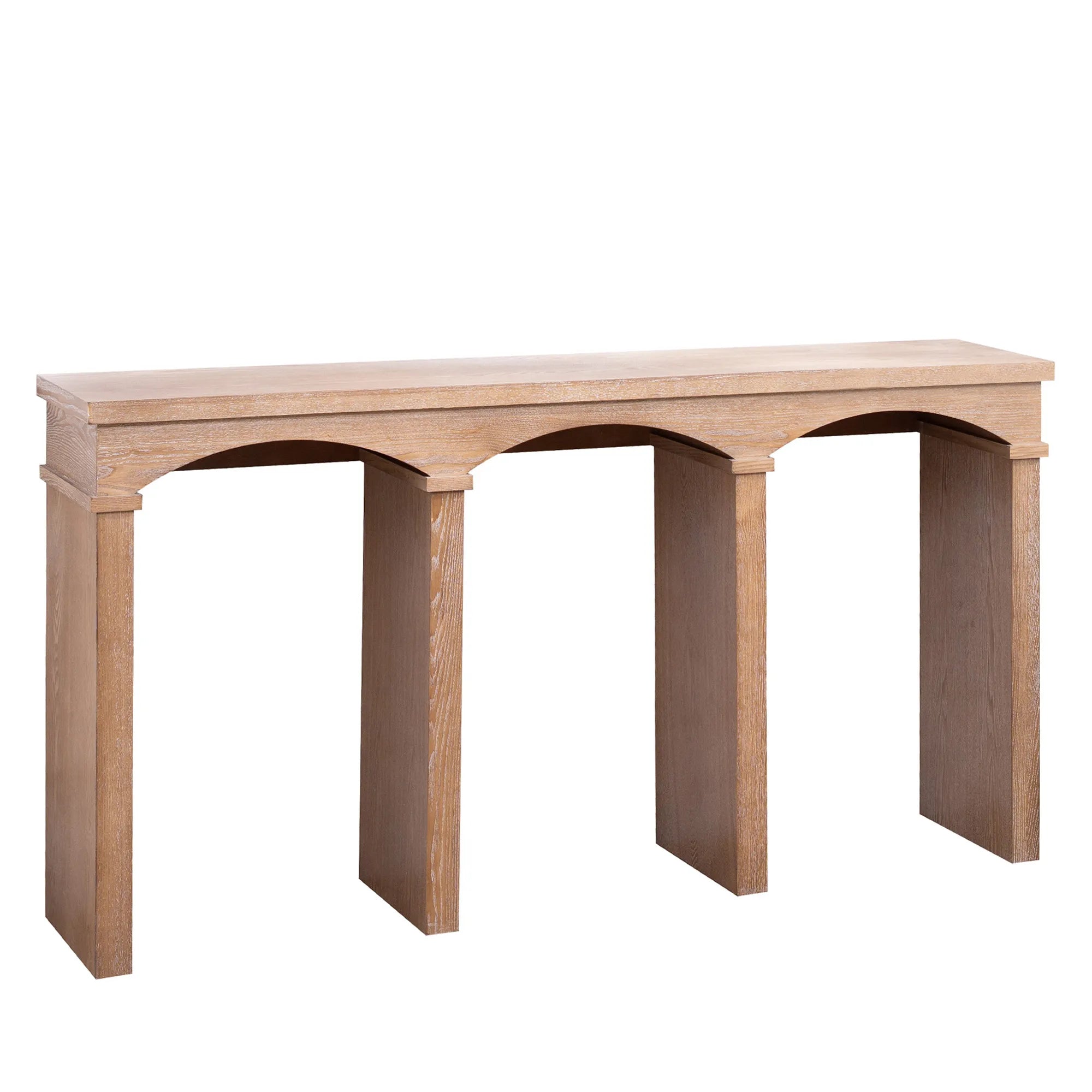 60” Rustic Archway Console Table