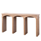 60” Rustic Archway Console Table