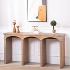 60” Rustic Archway Console Table