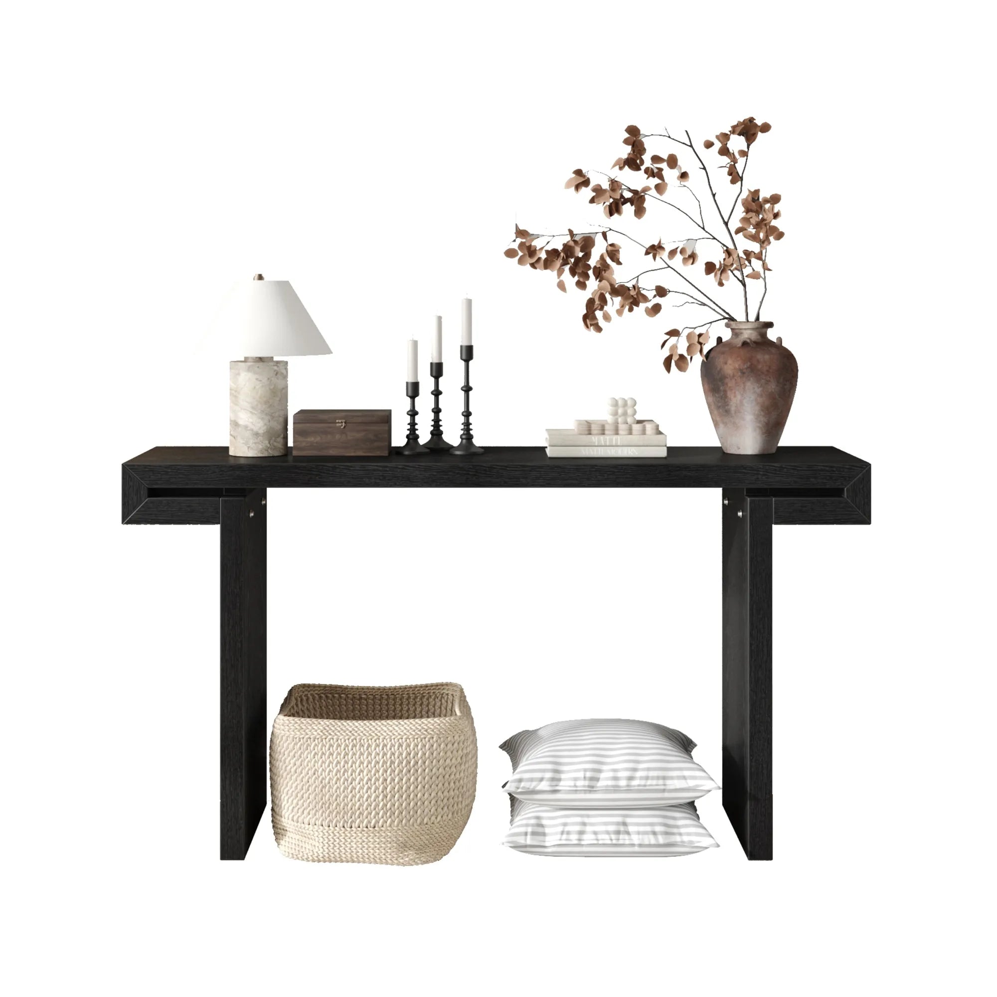 60” Rustic Farmhouse Console Table