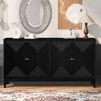 60" Sleek Modern Storage Cabinet