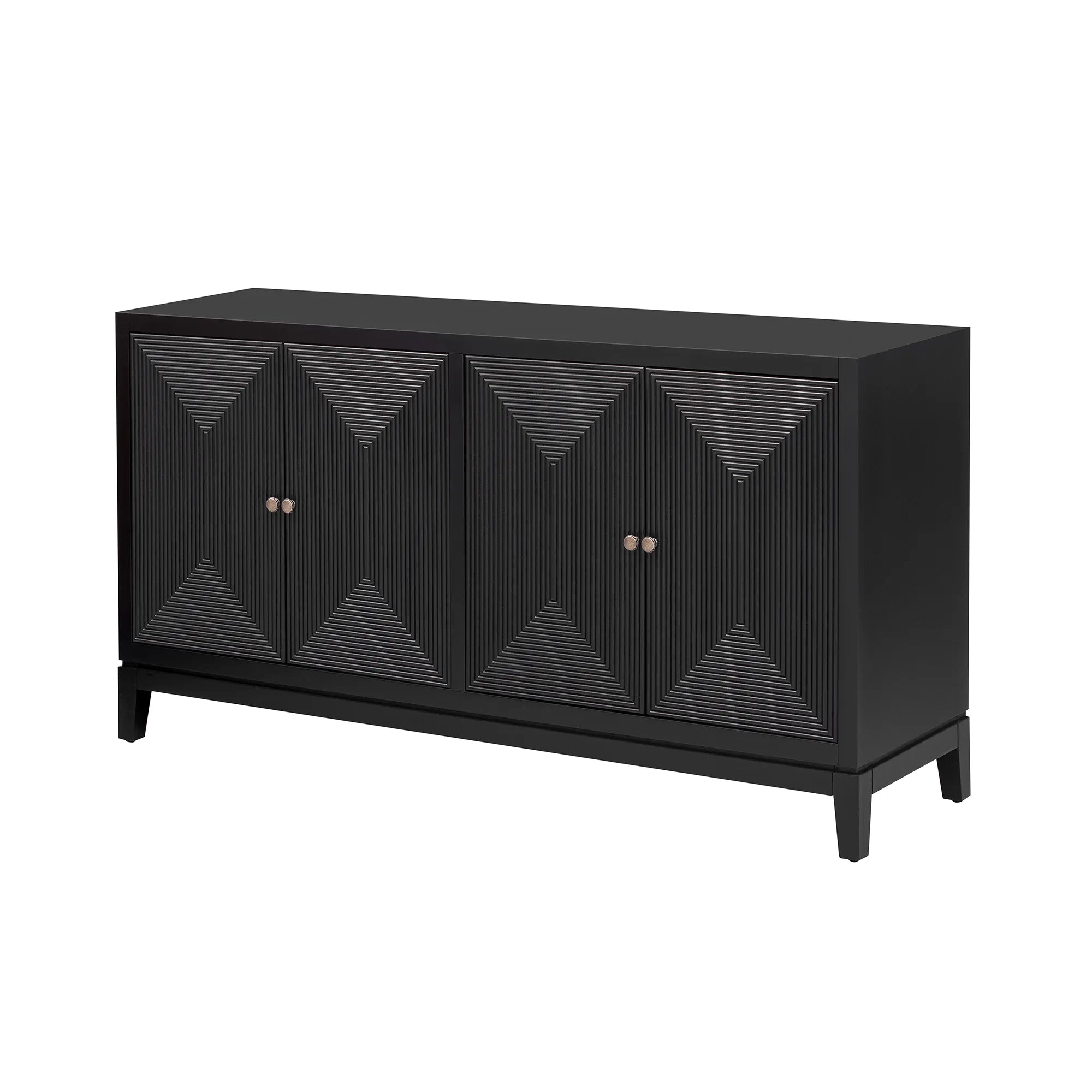 60" Sleek Modern Storage Cabinet