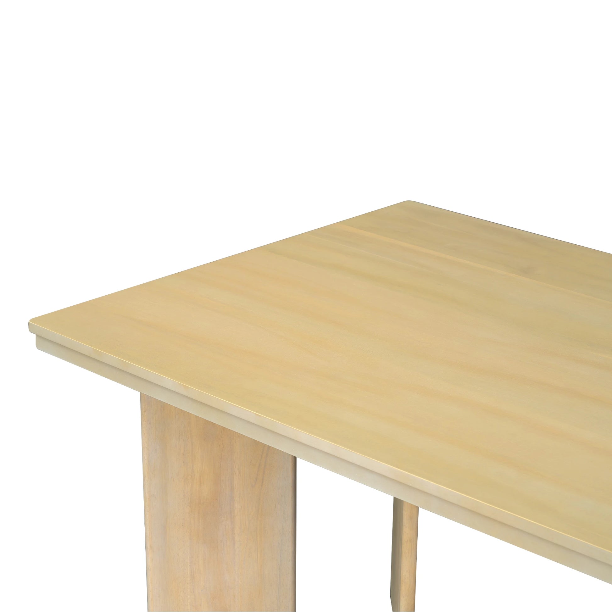 63" 7 Pieces Modern Dining Table Set with 6 Dining Chairs