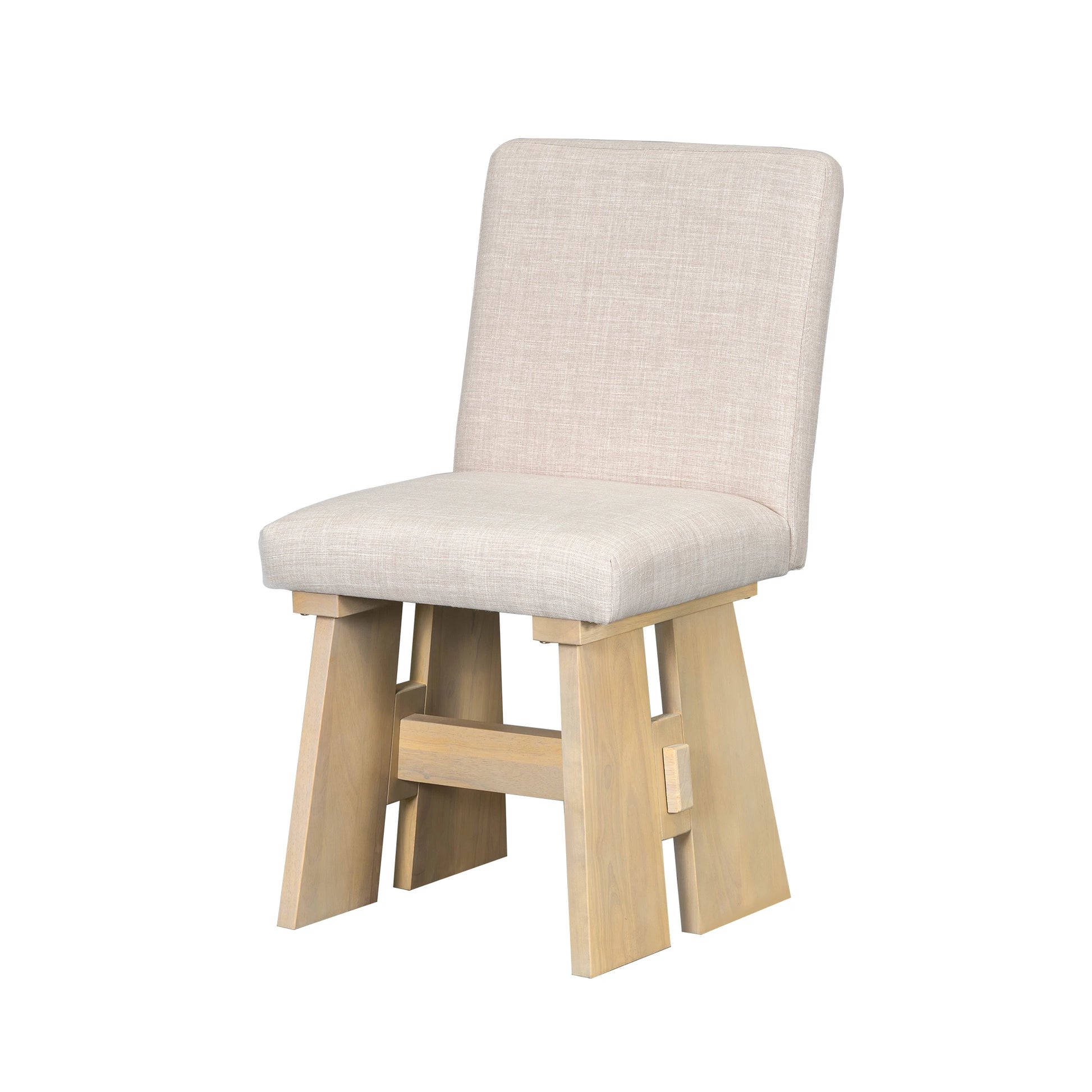63" 7 Pieces Modern Dining Table Set with 6 Dining Chairs