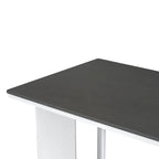 63" 7 Pieces Modern Dining Table Set with 6 Dining Chairs