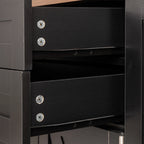 63” Farmhouse Barn Door Buffet Cabinet