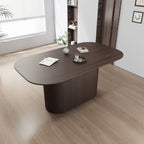 63“ Modern Dining Table Set For 6