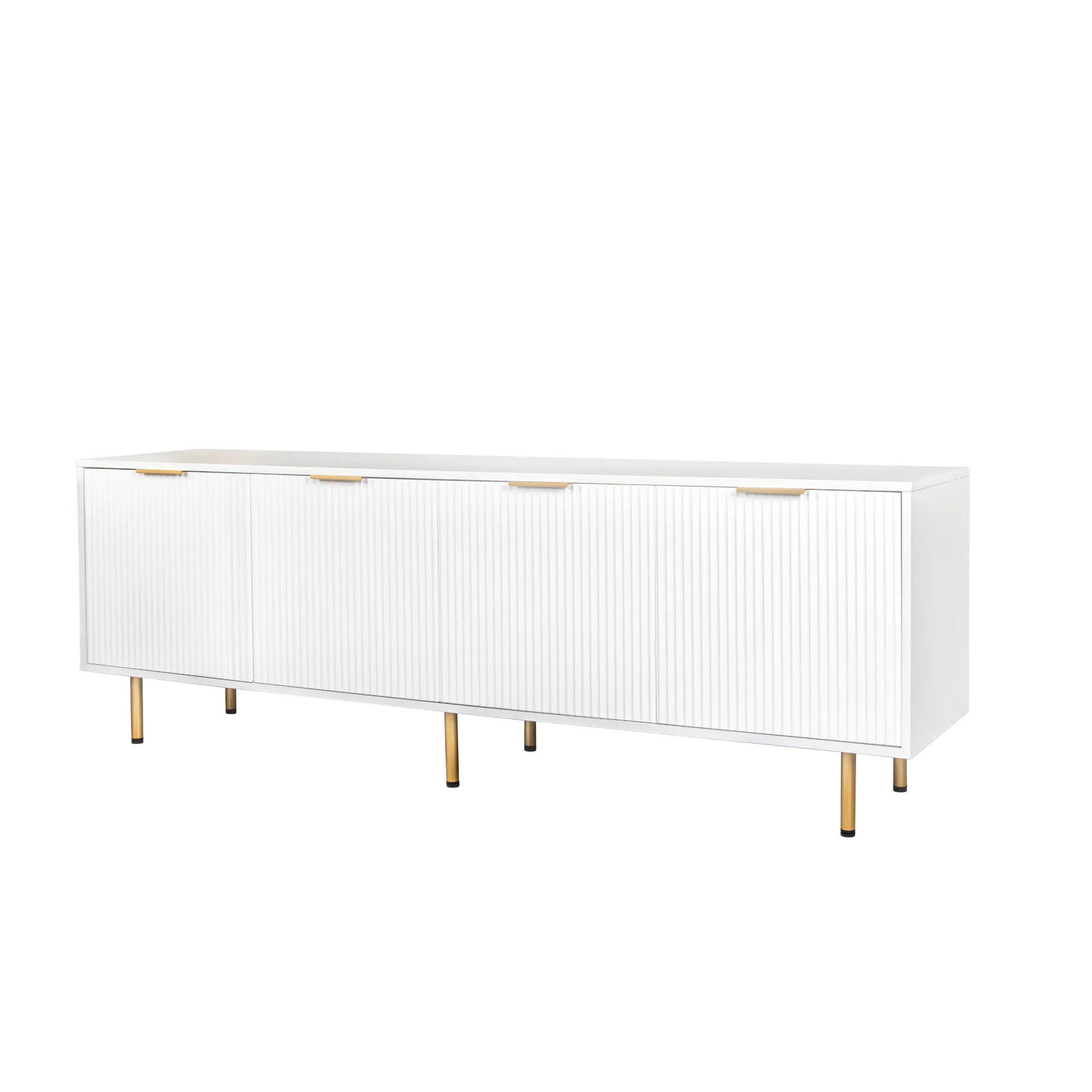 71” Modern TV Stand with 4 Drawers