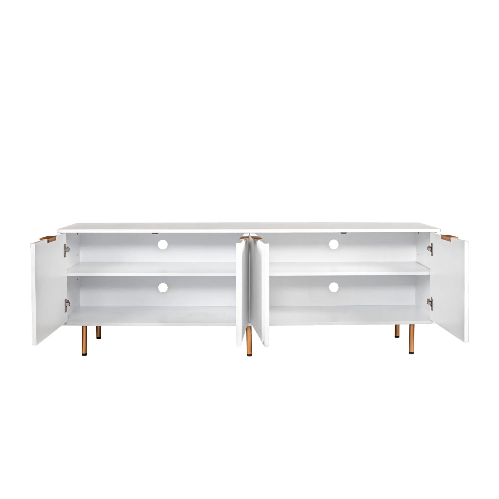 71” Modern TV Stand with 4 Drawers