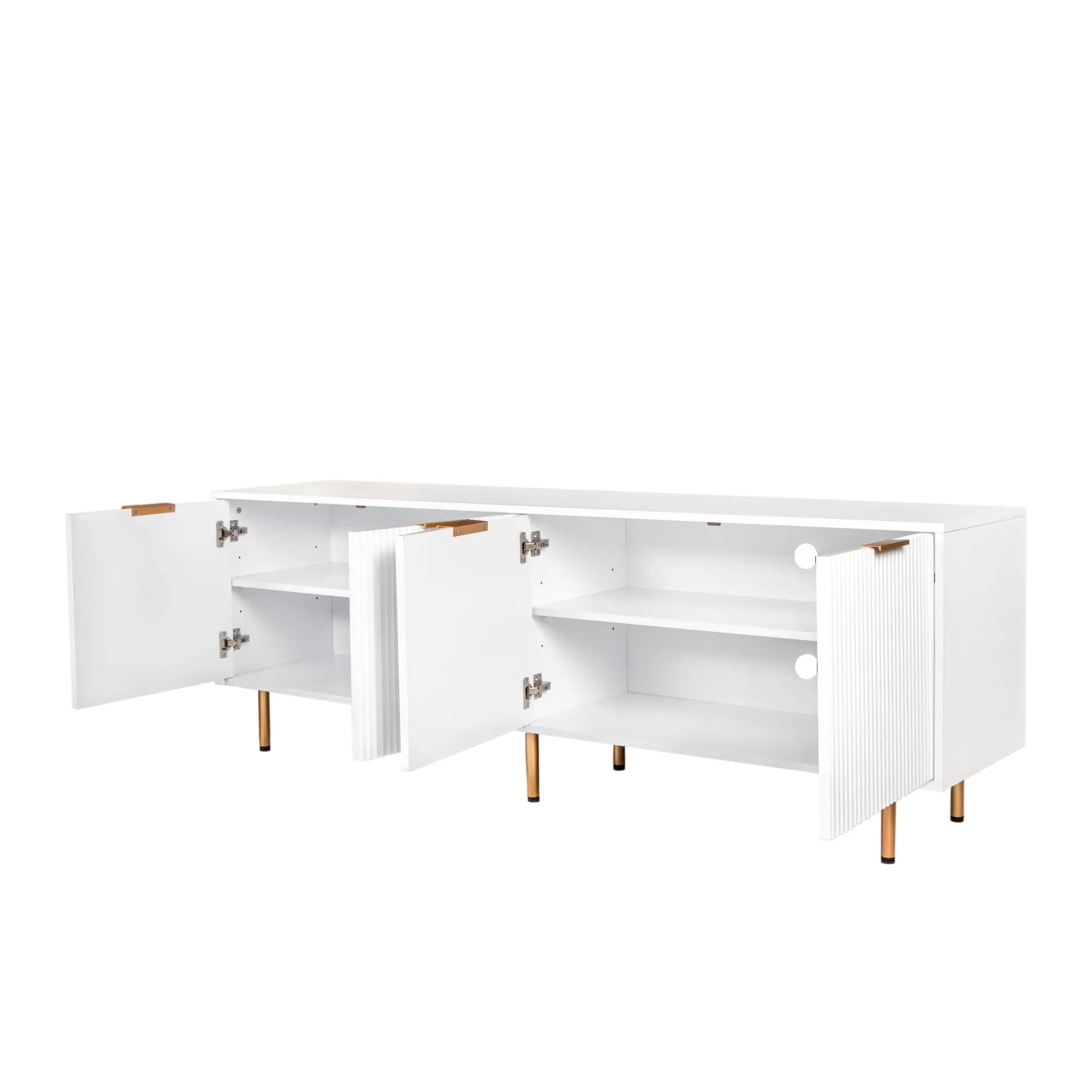 71” Modern TV Stand with 4 Drawers