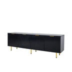 71” Modern TV Stand with 4 Drawers