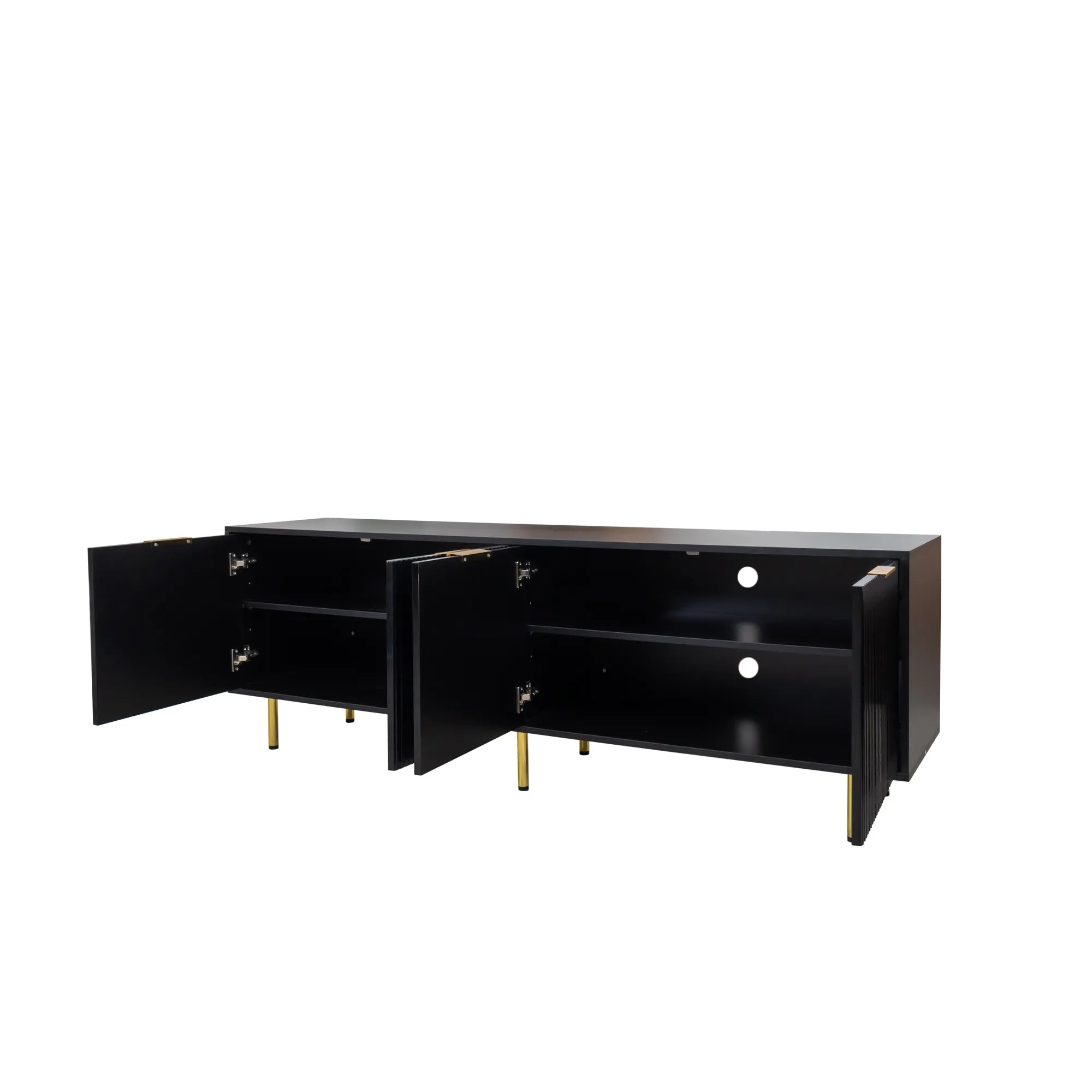 71” Modern TV Stand with 4 Drawers