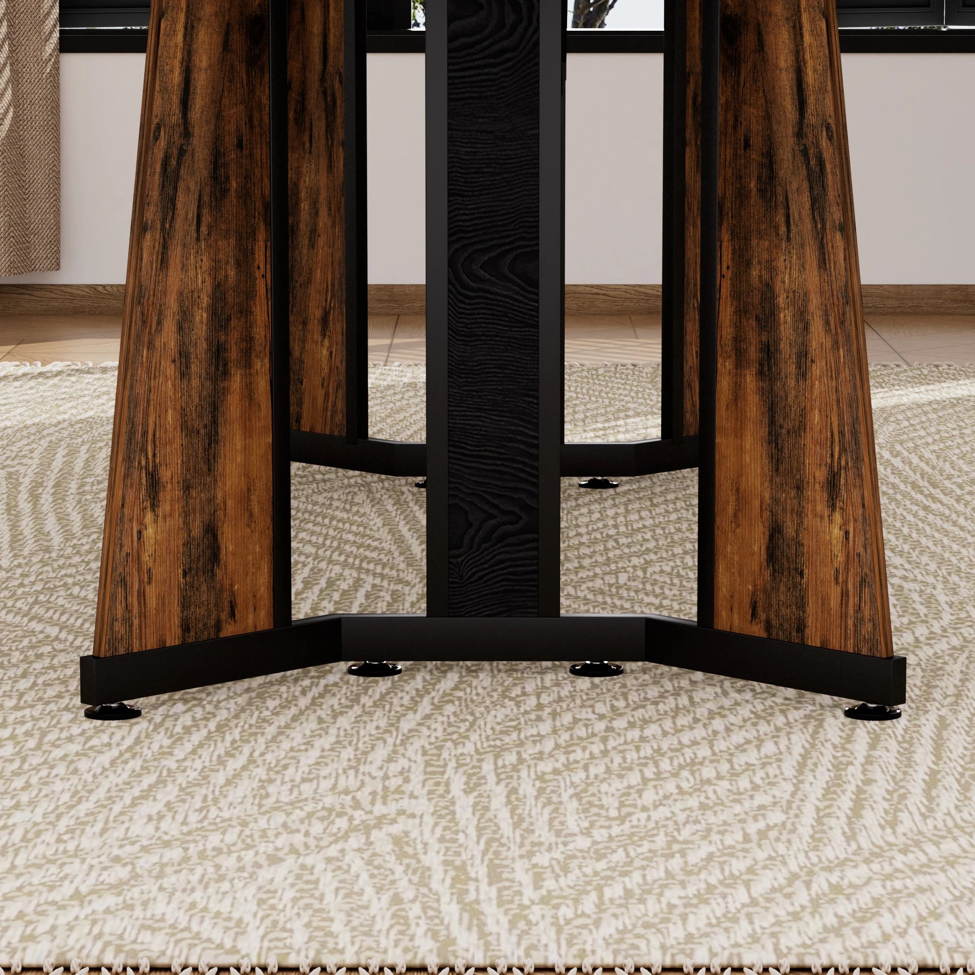 71" Rectangular Dining Table For 8