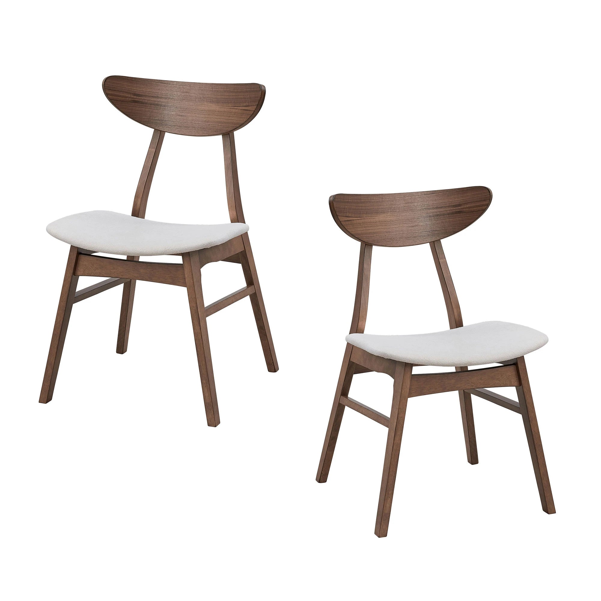 78" Modern Oval Dining Table Set With 6 Upholstered Chairs