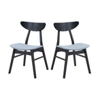 78" Modern Oval Dining Table Set With 6 Upholstered Chairs