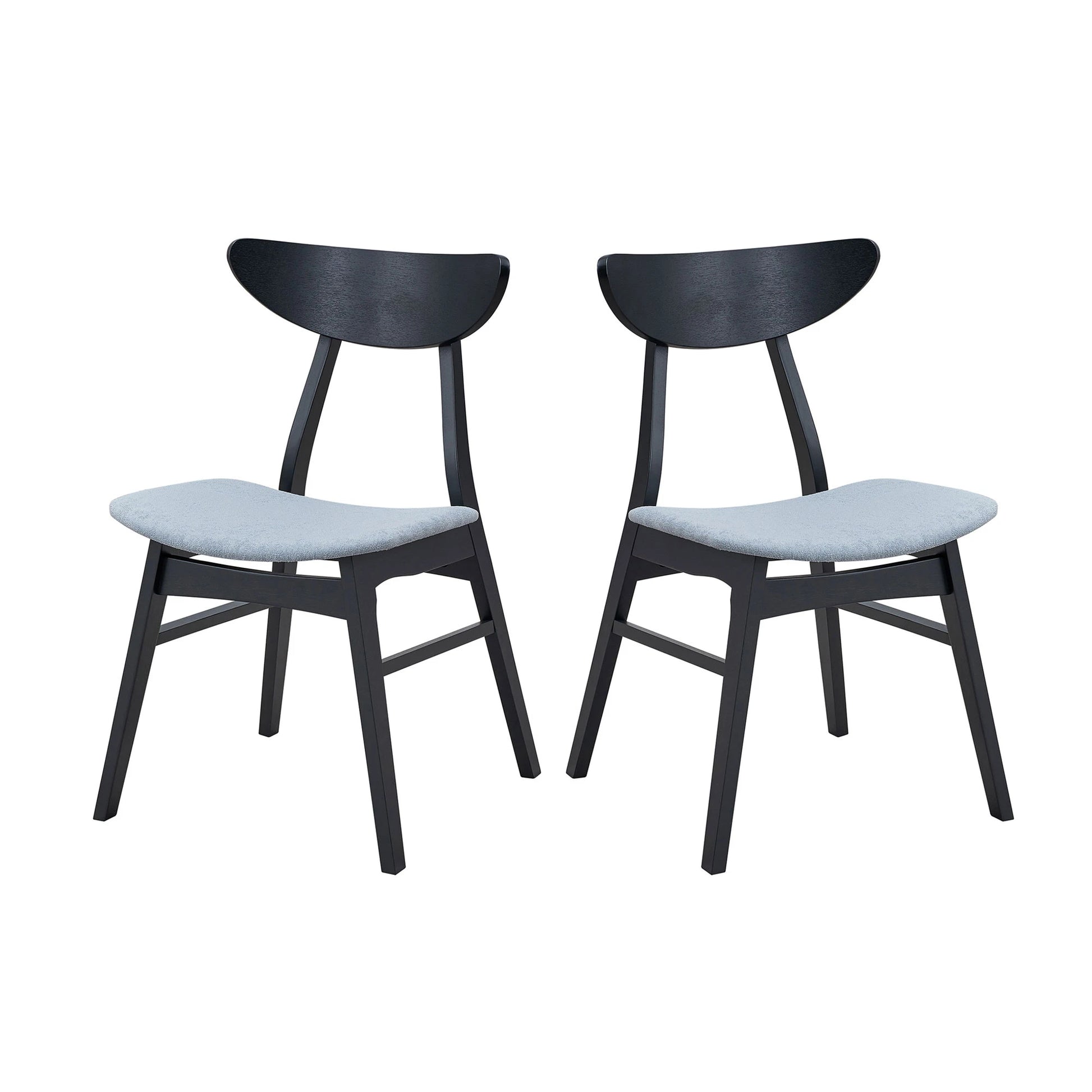 78" Modern Oval Dining Table Set With 6 Upholstered Chairs