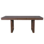 78" Rustic Farmhouse Extendable Dining Table Set