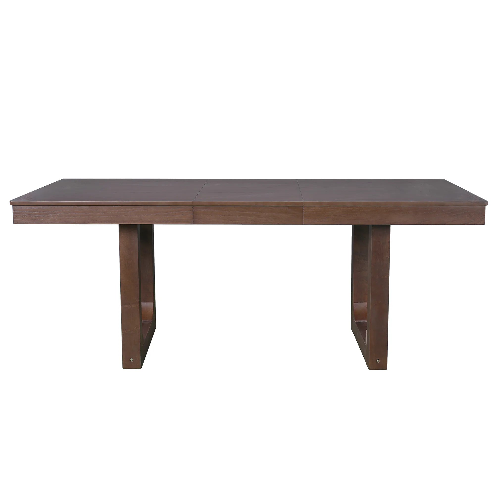 78" Rustic Farmhouse Extendable Dining Table Set