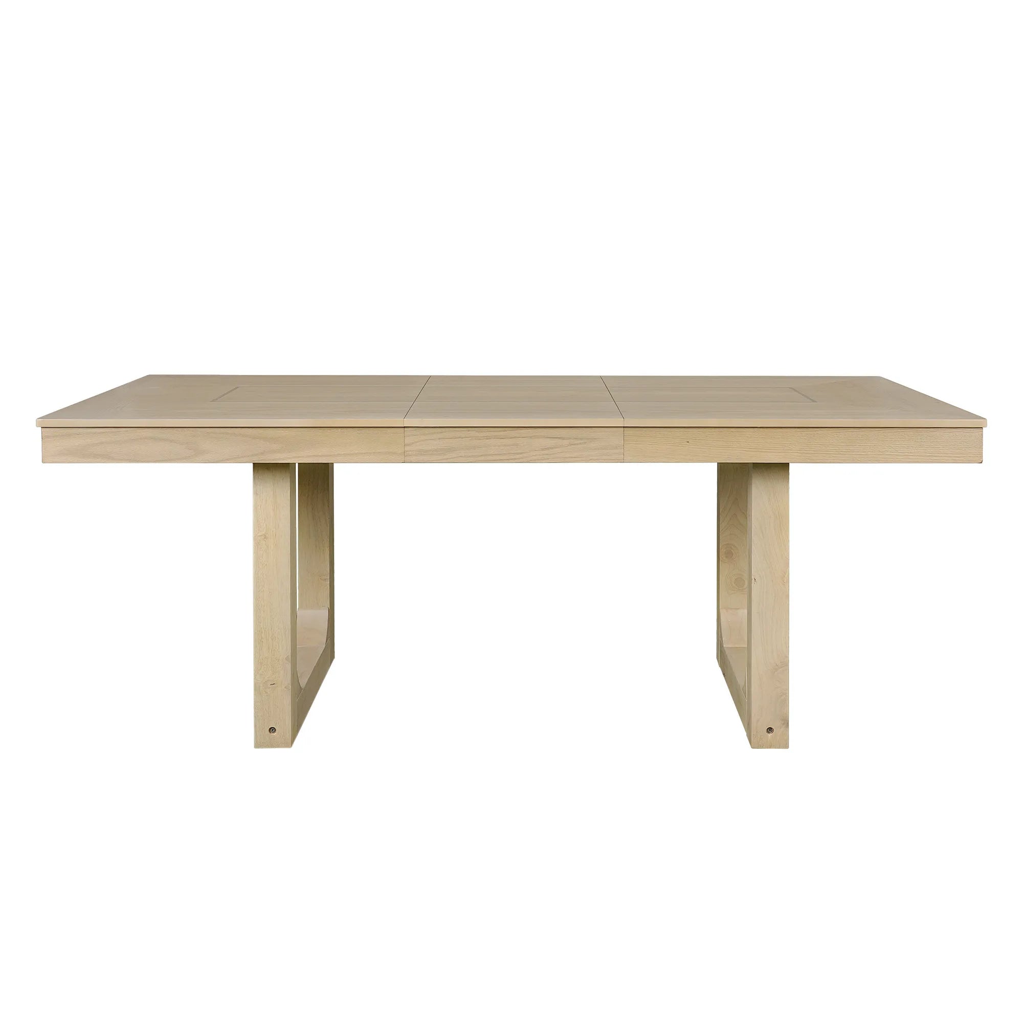 78" Rustic Farmhouse Extendable Dining Table Set