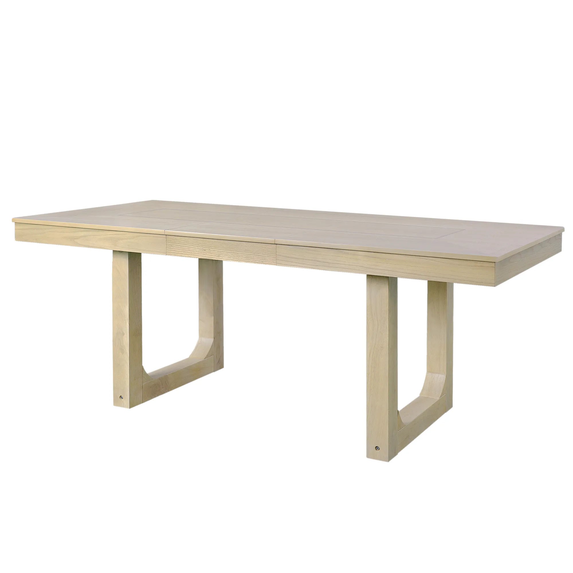 78" Rustic Farmhouse Extendable Dining Table Set