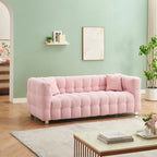 80" 3-Seater Upholstery Fleece Cloud Sofa