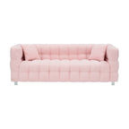80" 3-Seater Upholstery Fleece Cloud Sofa