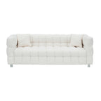 80" 3-Seater Upholstery Fleece Cloud Sofa