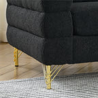 81.5" 5-Seater Teddy L-Shaped Corner Sectional Sofa