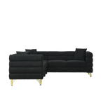81.5" 5-Seater Teddy L-Shaped Corner Sectional Sofa