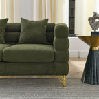 81.5" 5-Seater Teddy L-Shaped Corner Sectional Sofa