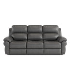 83“ Fabric Power Recliner Sofa with Wireless Charger and Cupholder