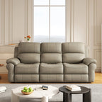 83“ Fabric Power Recliner Sofa with Wireless Charger and Cupholder
