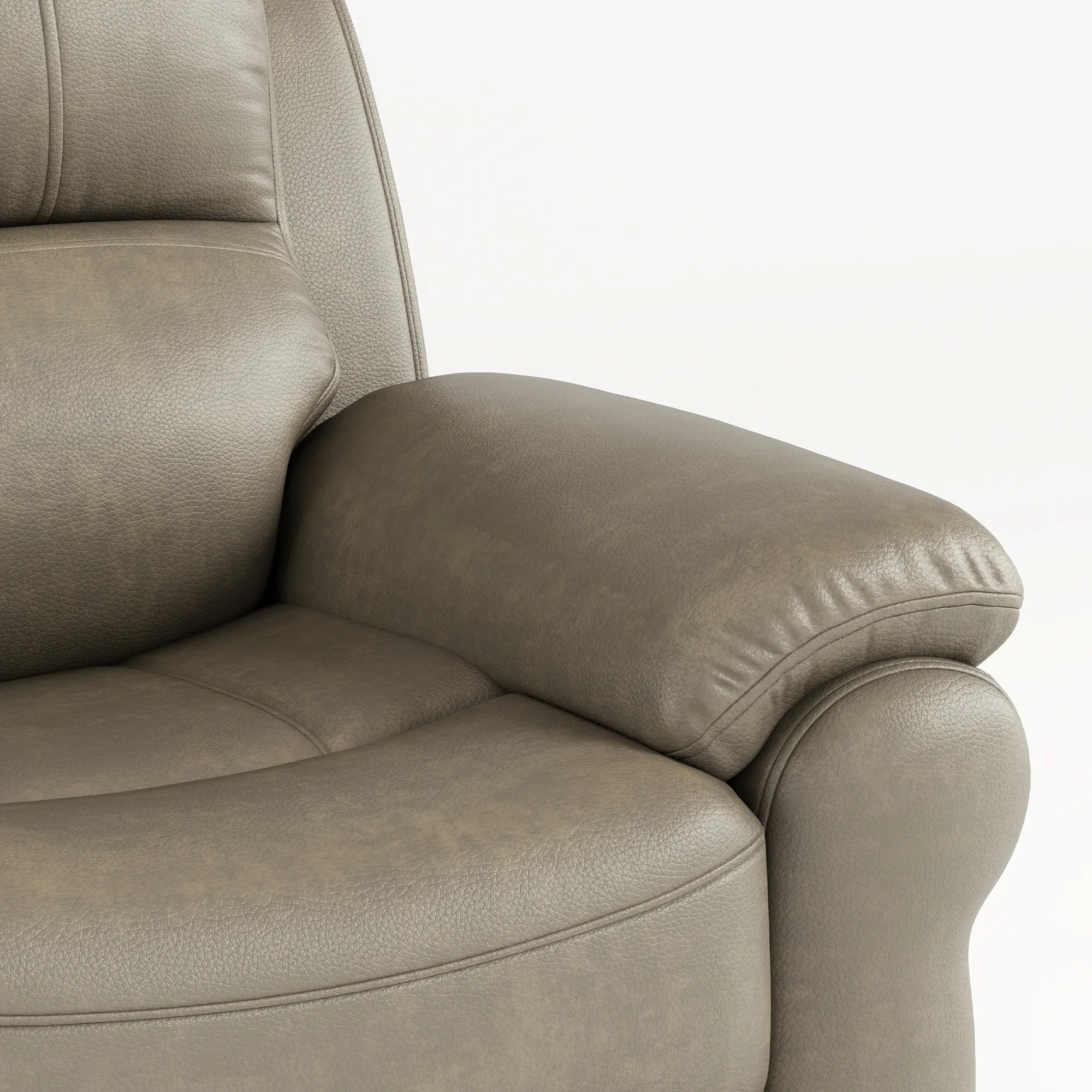 83“ Fabric Power Recliner Sofa with Wireless Charger and Cupholder