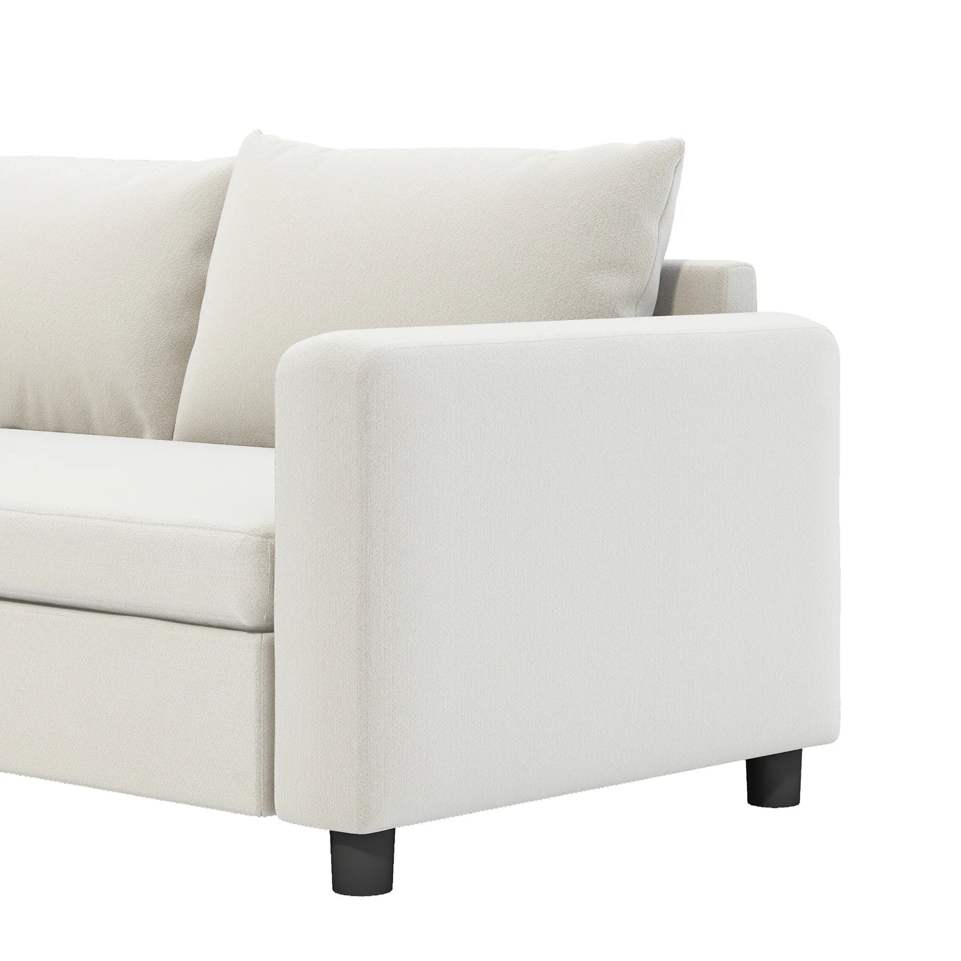 8 Seater U Shaped Minimalist Modular Sectional Sofa