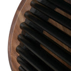 Acacia Solid Wood Round End Table