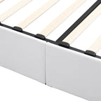 Adele – Upholstered Platform Bed with Hydraulic Storage