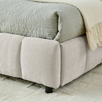 Aldora - Upholstered Bed Frame with Storage Drawer & Headboard