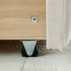 Aldora - Upholstered Bed Frame with Storage Drawer & Headboard