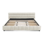 Aldora - Upholstered Bed Frame with Storage Drawer & Headboard
