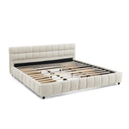 Aldora - Upholstered Bed Frame with Storage Drawer & Headboard