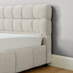 Aldora - Upholstered Bed Frame with Storage Drawer & Headboard