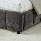 Aldora - Upholstered Bed Frame with Storage Drawer & Headboard